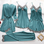 Elegant Satin Pajama Set for Women with Adjustable Straps | Luxurious Comfort for Sensitive Skin 5