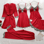 Elegant Satin Pajama Set for Women with Adjustable Straps | Luxurious Comfort for Sensitive Skin 6