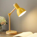 Elegant Scandinavian Desk Lamp | Adjustable & Foldable Wooden Design for Versatile Lighting 4