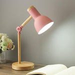 Elegant Scandinavian Desk Lamp | Adjustable & Foldable Wooden Design for Versatile Lighting 5
