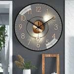 Elegant Silent Wall Clock | Modern Wall Clock Decor with Non-Ticking Mechanism | Classic Design for Tranquil Spaces 3