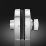 Elegant Sliding Door Lock | Stainless Steel Glass Door Security with Easy Installation 4