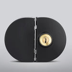 Elegant Sliding Door Lock | Stainless Steel Glass Door Security with Easy Installation 5