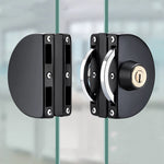 Elegant Sliding Door Lock | Stainless Steel Glass Door Security with Easy Installation 9
