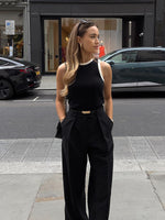 Elegant Slim Leather Belt with Gold Accents | Adjustable Fit for Versatile Style 2