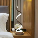 Elegant Spiral | Dimmable Table Lamp with Energy-Efficient LED | Modern Design for Eye Comfort 5