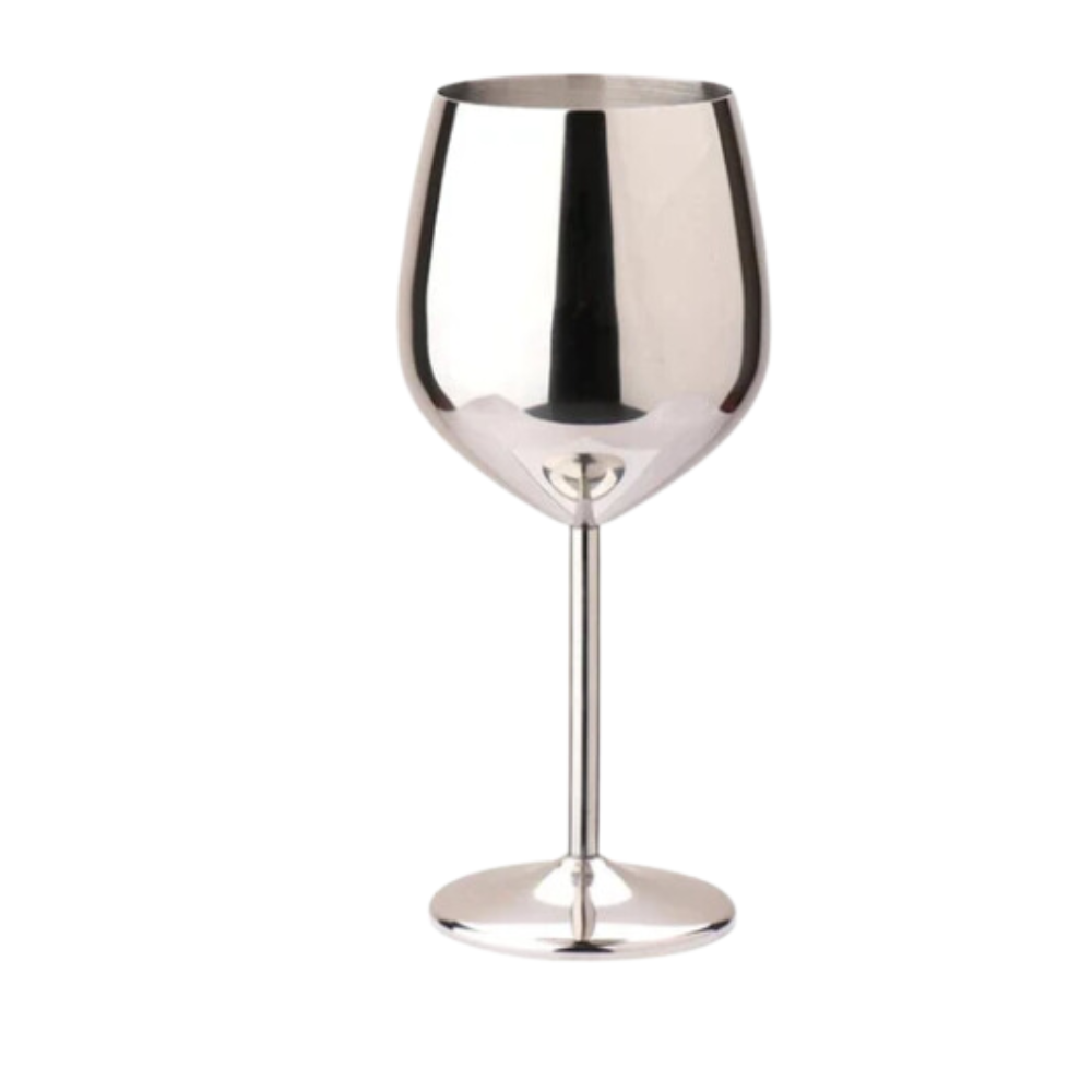 Elegant Stainless Steel Wine Glass with Unbreakable Design | Perfect for All Beverages 5