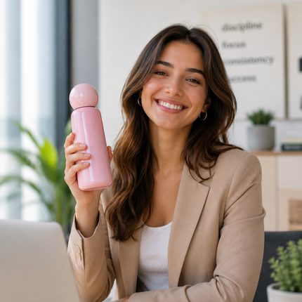 Elegant Steel | Insulated Water Bottle with 2-Tone Finish | Durable Design for Perfect Hydration 2