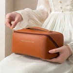 Elegant Toiletry Organizer | Makeup Bag with Zip Closure for Travel 0