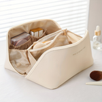 Elegant Toiletry Organizer | Makeup Bag with Zip Closure for Travel 1