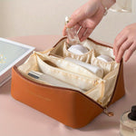 Elegant Toiletry Organizer | Makeup Bag with Zip Closure for Travel 4