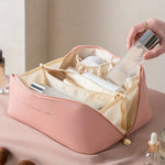 Elegant Toiletry Organizer | Makeup Bag with Zip Closure for Travel 5