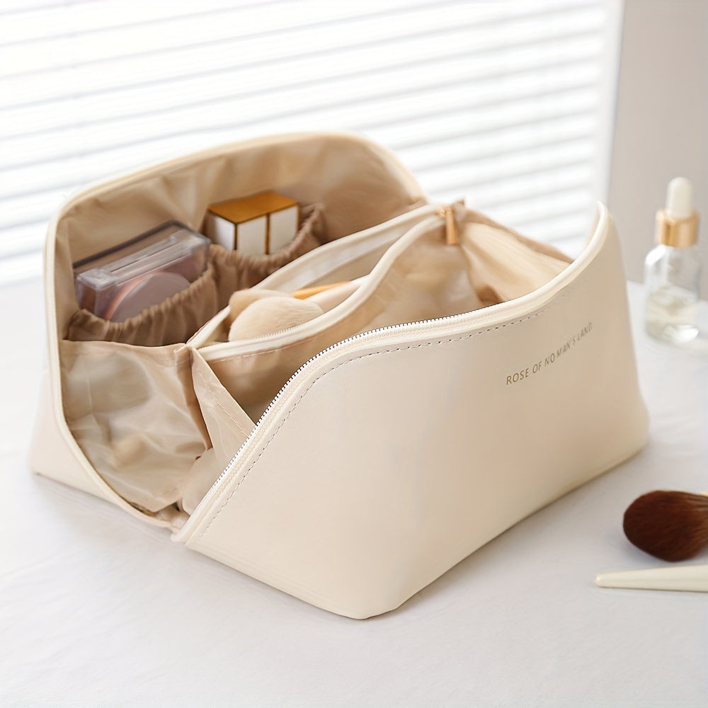 Elegant Toiletry Organizer | Makeup Bag with Zip Closure for Travel 6