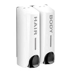 Elegant Wall-Mounted Shower Dispenser | Shampoo and Conditioner Holder with Generous Capacity for Organized Bathroom Space 12