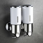 Elegant Wall-Mounted Soap Dispenser with Stainless Steel Design | Space-Saving Solution for Modern Bathrooms 11