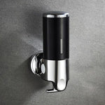 Elegant Wall-Mounted Soap Dispenser with Stainless Steel Design | Space-Saving Solution for Modern Bathrooms 12