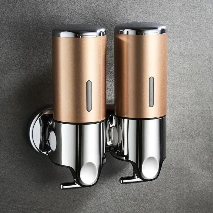 Elegant Wall-Mounted Soap Dispenser with Stainless Steel Design | Space-Saving Solution for Modern Bathrooms 15