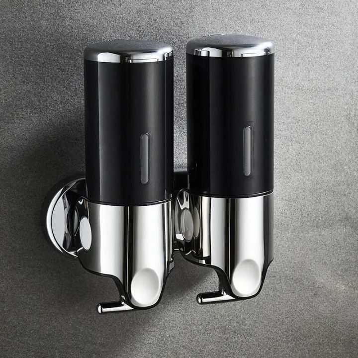 Elegant Wall-Mounted Soap Dispenser with Stainless Steel Design | Space-Saving Solution for Modern Bathrooms 16