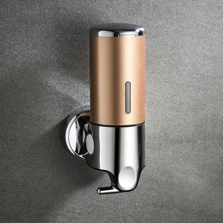 Elegant Wall-Mounted Soap Dispenser with Stainless Steel Design | Space-Saving Solution for Modern Bathrooms 19