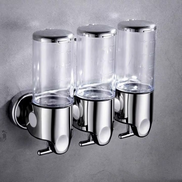Elegant Wall-Mounted Soap Dispenser with Stainless Steel Design | Space-Saving Solution for Modern Bathrooms 20