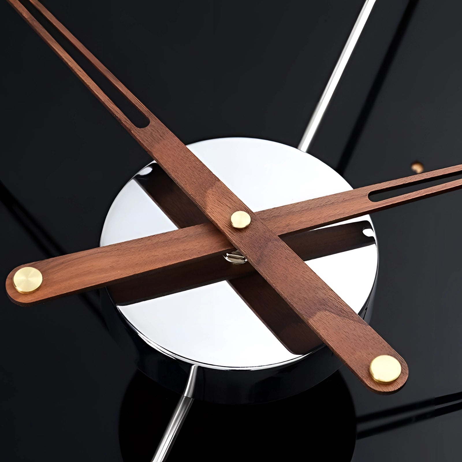 Elegant Wall Clock | Large Metal Design with Minimalist Style | Perfect for Modern Interiors 4