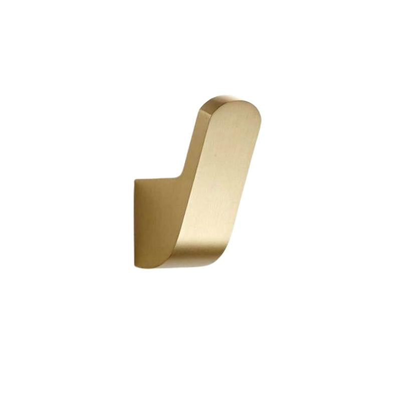 Elegant Wall Hooks | Modern Golden Brass Robe Hooks with Durable Design | Stylish Storage Solution for Organized Spaces 0