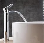 Elegant Waterfall Bathroom Faucet Mixer Tap with Durable Brass Construction | Luxurious Design for Modern Bathrooms 11