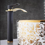 Elegant Waterfall Bathroom Faucet Mixer Tap with Durable Brass Construction | Luxurious Design for Modern Bathrooms 4