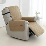 Elegant Waterproof Recliner Cover with Quilted Design for Ultimate Protection 0