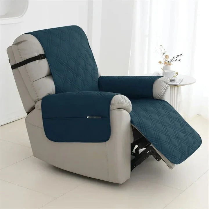 Elegant Waterproof Recliner Cover with Quilted Design for Ultimate Protection 4