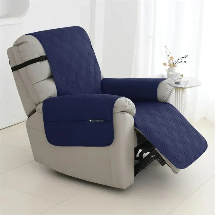 Elegant Waterproof Recliner Cover with Quilted Design for Ultimate Protection 8