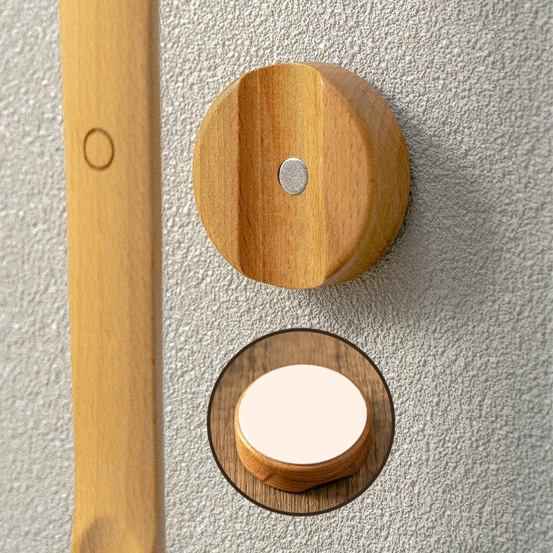 Elegant Wooden Long Shoehorn with Magnetic Wall Mount for Easy Use 7