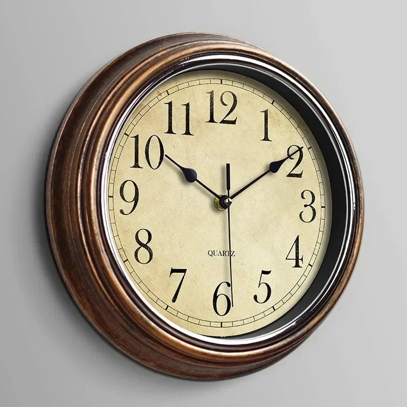 Elegant Wooden Wall Clock | Oversized Design with Silent Movement | Timeless Wall Clock Decor for Home Ambiance 0