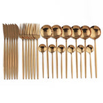 Elegant | 24-Piece Cutlery Set with Smooth Handles | Stainless Steel Silverware for Everyday and Special Occasions 11