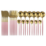 Elegant | 24-Piece Cutlery Set with Smooth Handles | Stainless Steel Silverware for Everyday and Special Occasions 9