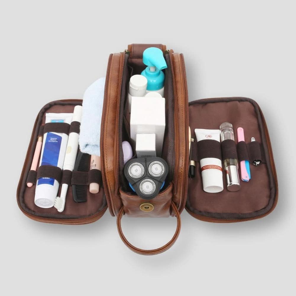 EliteBag | Travel Toiletry Bag with Waterproof Design & Multiple Compartments | Compact Organizer for Easy Packing 4