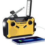 Emergency Radio | Portable Dynamo Radio with Solar Power & LED Flashlight | Essential Safety Tool for Outdoor Activities 5