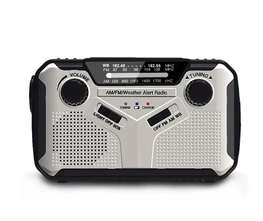 Emergency Radio | Portable Dynamo Radio with Solar Power & LED Flashlight | Essential Safety Tool for Outdoor Activities 6