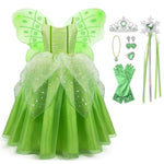 Enchanting Fairy Princess Dress Set for Girls with Accessories | Perfect for Halloween and Role Play 2