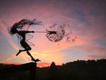 Enchanting Garden Fairies | Metal Dandelion Decorations with Magical Design | Whimsical Touch for Outdoor Spaces 8