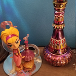 Enchanting Genie Bottle | Handcrafted Glass Design with Reflective Finish | Unique Decorative Piece for Home Decor 6