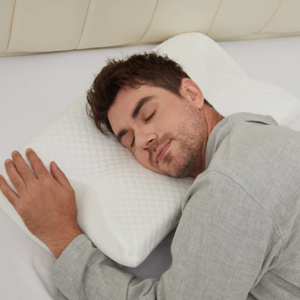 Ergonomic Anti-Snore Pillow with Memory Foam for Better Breathing & Sleep 5