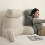 Ergonomic Back Support Pillow with Adjustable Headrest & Armrests | Ultimate Lumbar Support for All-Day Comfort 1