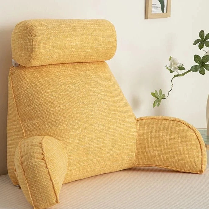 Ergonomic Back Support Pillow with Adjustable Headrest & Armrests | Ultimate Lumbar Support for All-Day Comfort 7