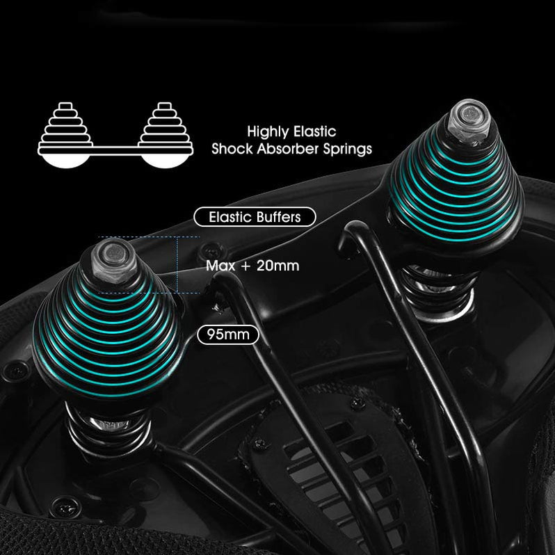 Ergonomic Bicycle Seat | Extra Wide Padded Design with Advanced Cushioning | Comfortable Bike Seat for Ultimate Riding Comfort 7