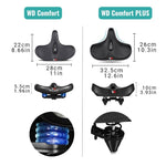 Ergonomic Bicycle Seat | Extra Wide Padded Design with Advanced Cushioning | Comfortable Bike Seat for Ultimate Riding Comfort 8