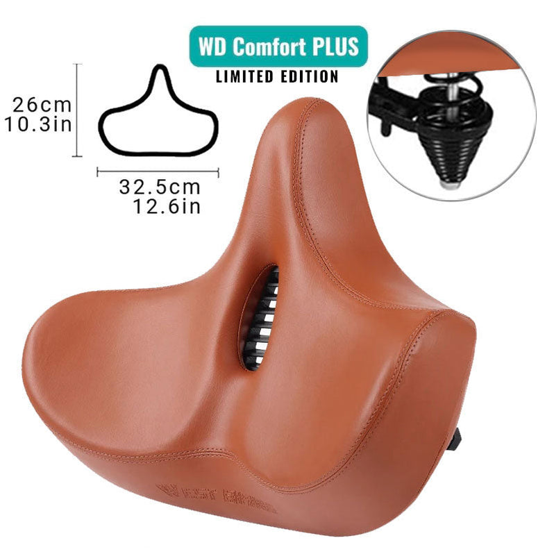 Ergonomic Bicycle Seat | Extra Wide Padded Design with Advanced Cushioning | Comfortable Bike Seat for Ultimate Riding Comfort 9