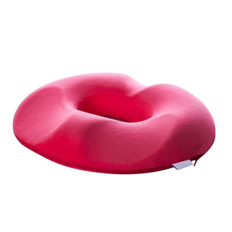 Ergonomic Donut Seat Cushion | Memory Foam Design for Pressure Relief & Posture Support 4