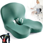 Ergonomic Seat Cushion with Lumbar Support for Enhanced Comfort | Ideal for Office, Travel, and Driving 12