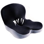 Ergonomic Seat Cushion with Lumbar Support for Enhanced Comfort | Ideal for Office, Travel, and Driving 8